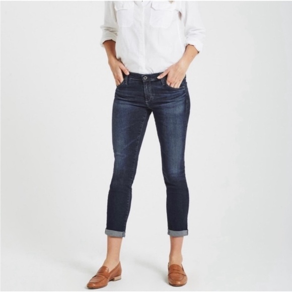 AG Jeans Stilt Cigarette Roll-up Jeans Size 25 - Picture 1 of 10